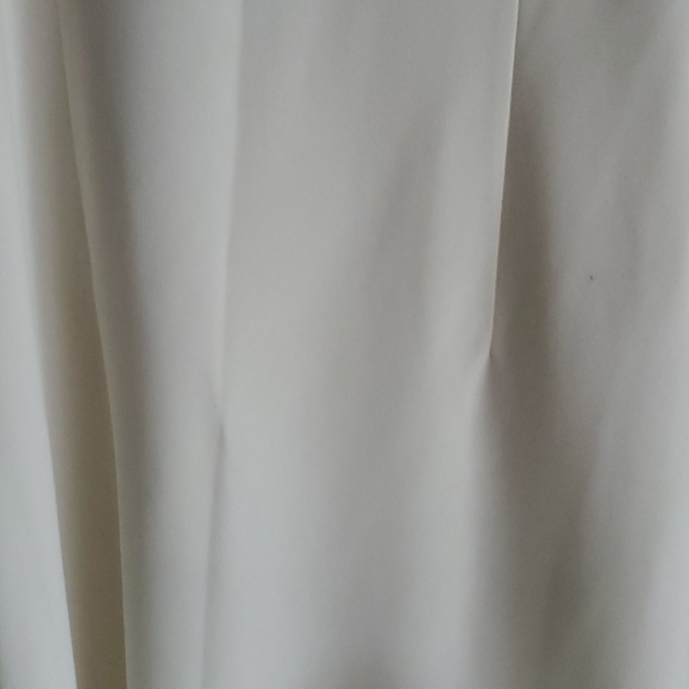 Creme colored beaded cocktail dress - Picture 9 of 11